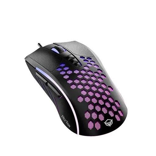 Мышь MeeTion GM015 RGB Backlight Gaming Mouse регулируемая разрешение 800-6400dpi - фото 5