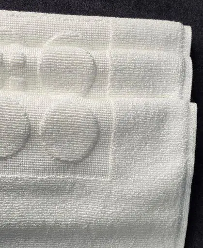 Махровое полотенце для ног 80 x 50 см GB18401 мягкое полотенце для душа и ванной комнаты, белое - фото 3