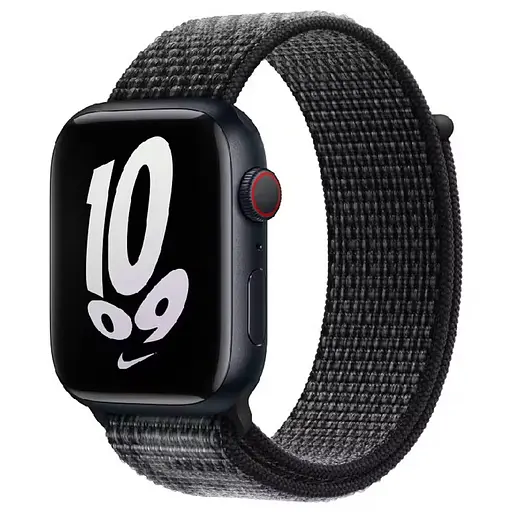 Ремешок Nylon для Apple Watch 42(ser.1-3)/44/45/46/49mm Black / Summit White