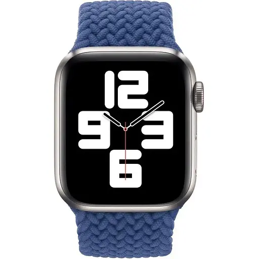Ремешок Apple High Copy Braided Solo Loop Band для Apple Watch 42/44/45/49 mm Atlantic Blue Size 8 160 mm [128548] - фото 2