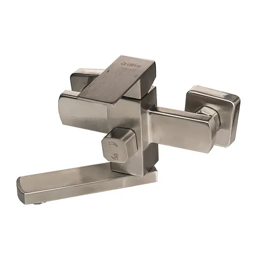 Змішувач для ванни Globus Lux Sicilia SBQ-102N Нержавіюча сталь - фото 4