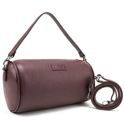 Шкіряне стильне кроссбоді у формі бочонка Tavinchi CH-0777BO-FL