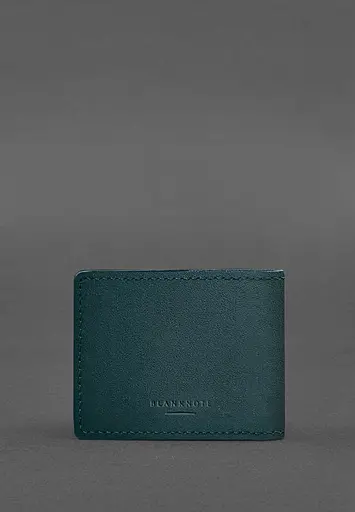 Кожаная обложка для разрешения на оружие зеленая - фото 4