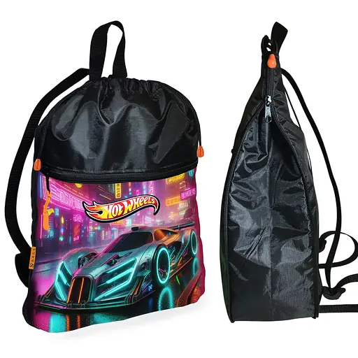 Рюкзак-мішок для школи Хот Вілс «Hot Wheels» дитяча сумка для взуття та спортивного одягу (01495)