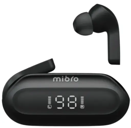 Наушники Mibro Earbuds 3 Black - фото 2