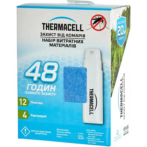 Картридж Thermacell R-4 Mosquito Repellent Refills 48 годин