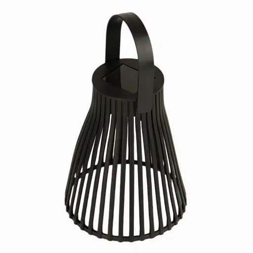 Ліхтар садовий підвісний на сонячній батареї Market Union 18 см в асортименті (HJ-003) - фото 4