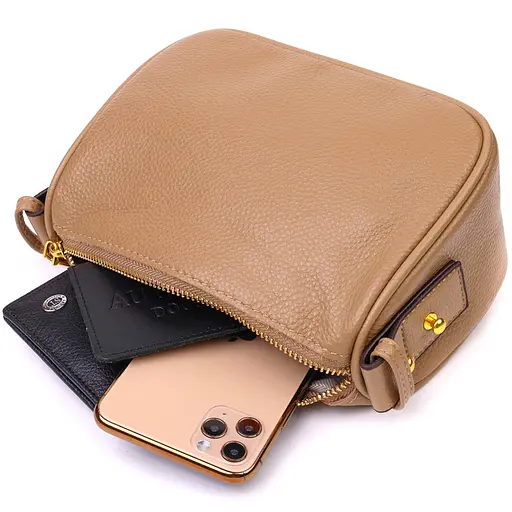 Сумка кожаная женская Vintage 20х14.5х8.5 см sum0022728 - фото 5