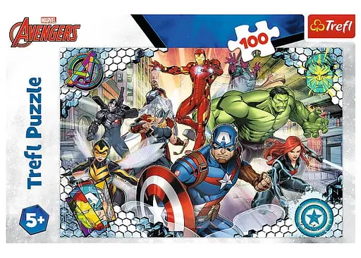 Пазл Trefl Известные Мстители Марвел 100 эл. (16454) - фото 2