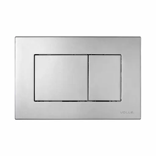 Клавіша змиву Volle Grande Evo пластик нікель 2220.011002, Никель - фото 1