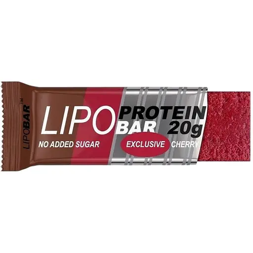 Батончик LipoBar Protein Bar, 50 грам - Вишня