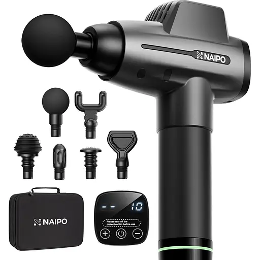 Перкуссионный массажер Naipo NPMGUN-006 [149815]