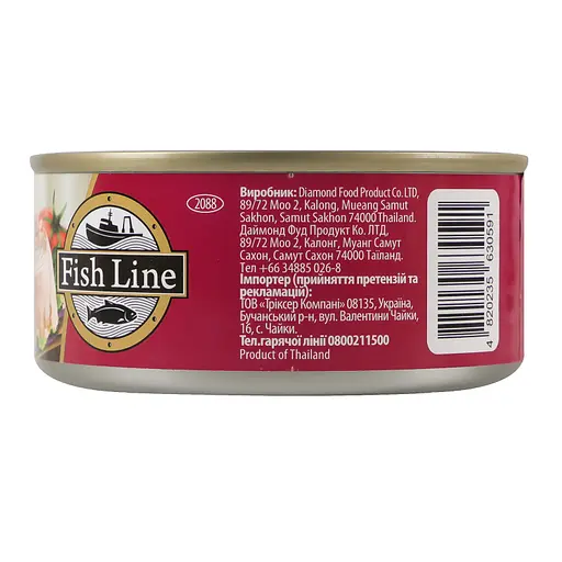 Тунец Fish Line в своем соке 160 г - фото 3