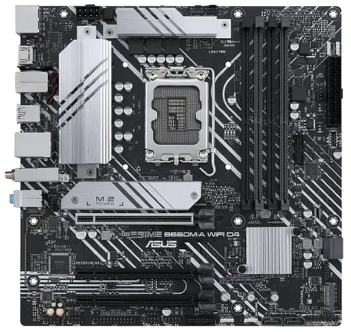 Материнська плата Asus B660M-A Prime Wi-Fi D4 LGA 1700 (PRIME B660M-A WIFI D4) - фото 2