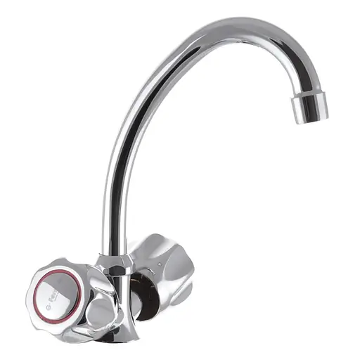 Змішувач для кухні G-Ferro 271 FE0016 Хром - фото 1