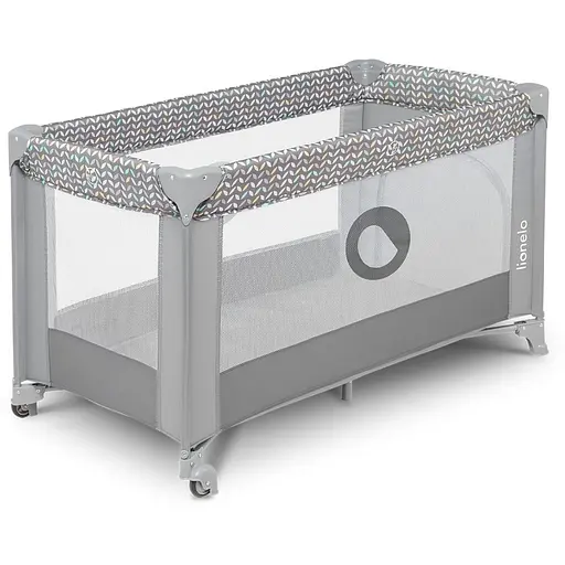 Уцінка. Манеж-ліжечко Lionelo Stefi, сірий (LO.SF05) - фото 4