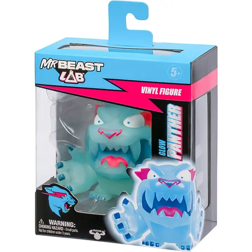 Фігурка MrBeast Lab Сяюча Пантера вінілова (123821) - фото 5