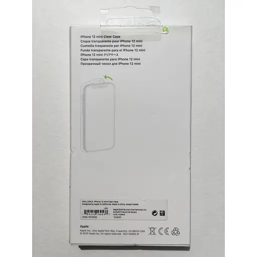 Оригинальный противоударный чехол Apple Clear Case MagSafe для iPhone 12 Mini (5.4") Прозрачный (MHLL3ZM/A) - фото 5
