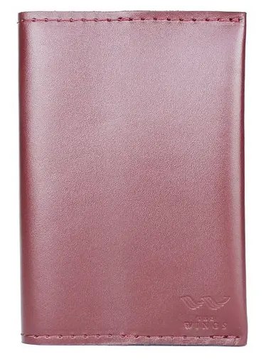 Паспортная обложка бордовая - фото 1