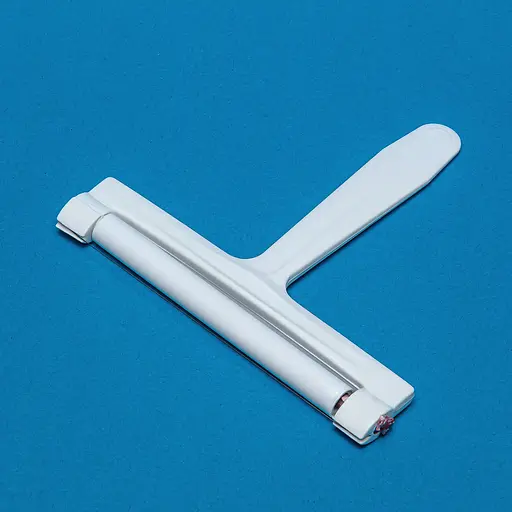 Сирорізка ніж для нарізки сиру з ручкою (11.5 x 11 см), Kitchette Білий 83800 - фото 2