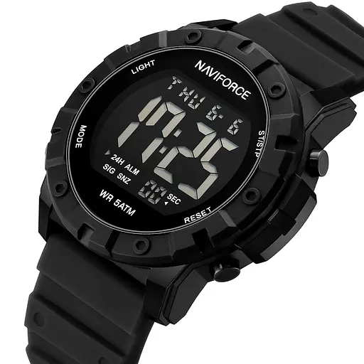 Наручний годинник чоловічий Naviforce Professional Чорний (3273) - фото 2