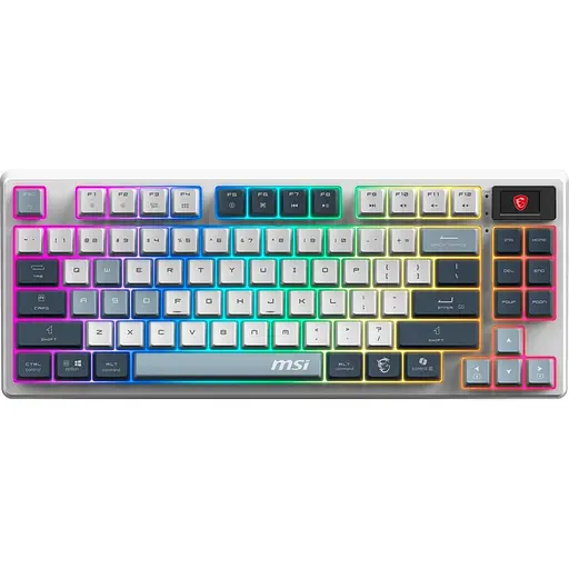 Клавіатура MSI Forge GK600 TKL Wireless UA White S11-43UAP01-HH9 (135197)