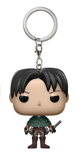 Фігурка-брелок Funko Pop Фанко Поп Atack on Titan Атака Титанів Леві Аккерман Levi Ackerman 4 см АТ 22.235 - фото 1