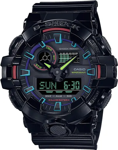 Часы Casio G-SHOCK Classic GA-700RGB-1AER