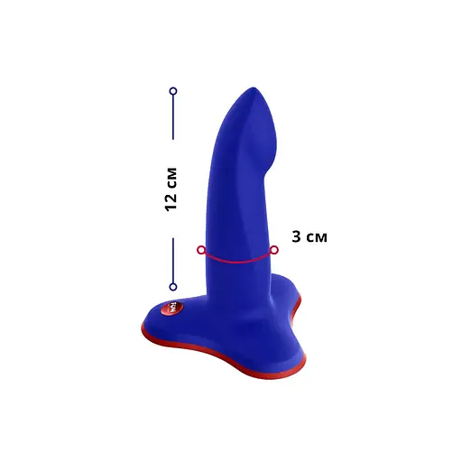 Фалоімітатор Fun Factory Limba Flex S 12 см синій - фото 3