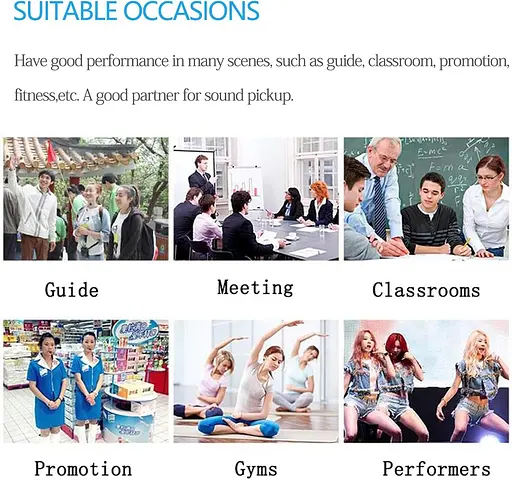 Петличний мікрофон, сумісний з портативним підсилювачем голосу, бездротовий передавач однонаправлений - фото 5