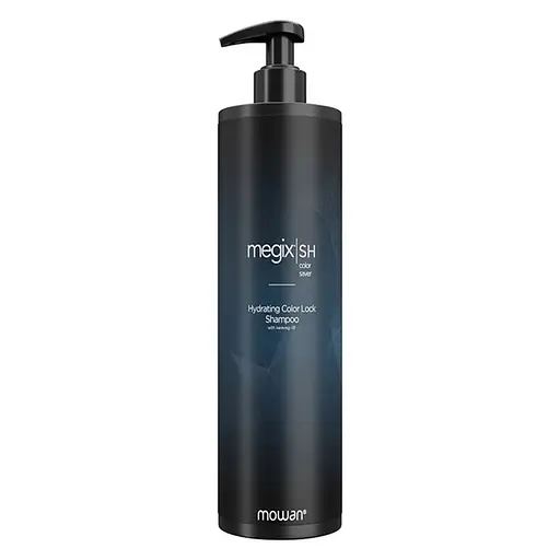 Шампунь увлажняющий для окрашенных волос Hydrating Color Lock Megix Mowan,1000 мл профессиональная косметика - фото 1