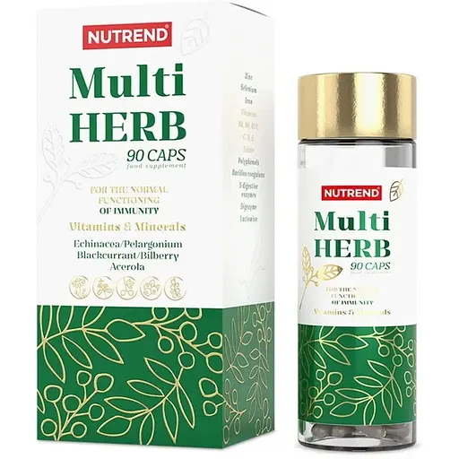 Натуральна добавка Nutrend MultiHerb 90 капсул - фото 1