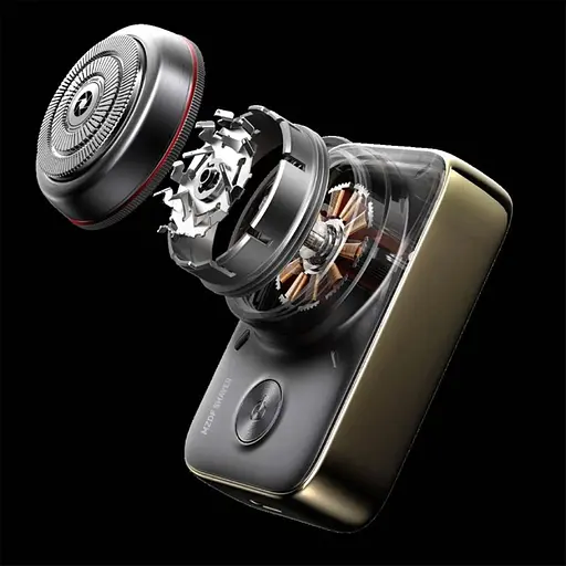 Електробритва Metz Camerist Shaver titanium gold with Bag (MZDF013) - фото 4