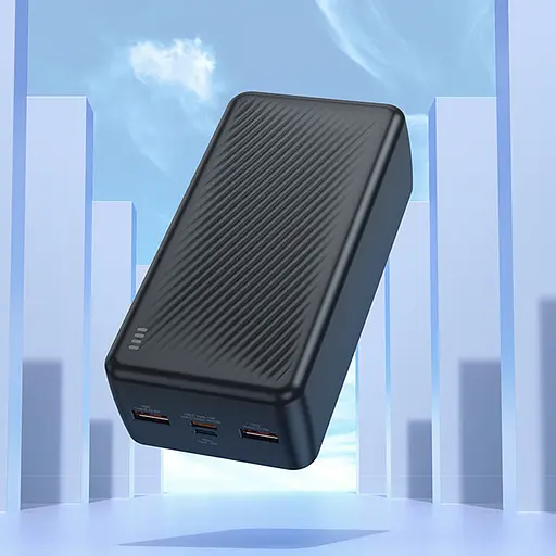Портативний ЗП Power Bank Borofone BJ56B Graceful 22.5W+PD20W 30000 mAh Black - фото 4