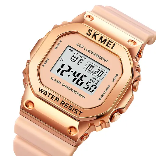 Наручний годинник жіночий 1851PK Pink Skmei acs0030539 - фото 2