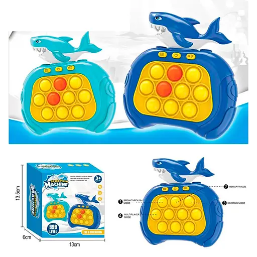 Гра электронная Pop It, музыка, звук, свет, 13x13.5x6 см - фото 2