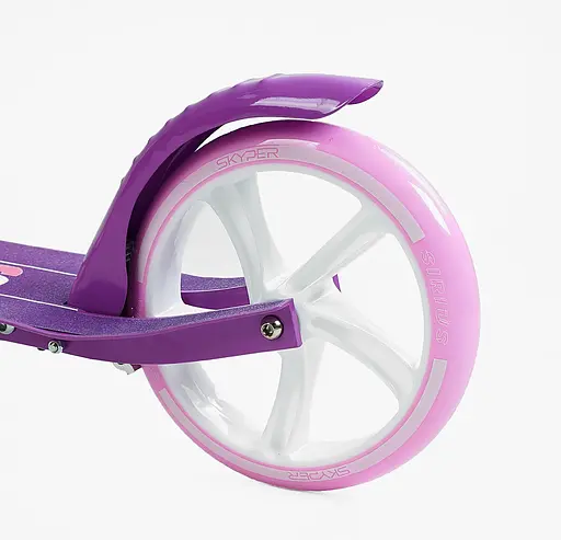 Самокат двоколісний Skyper S-78967 Sirius фіолетовий - фото 8