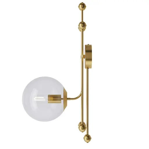 Настінне бра Cari, PikArt арт. 20106 Прозорий 12 см - фото 2