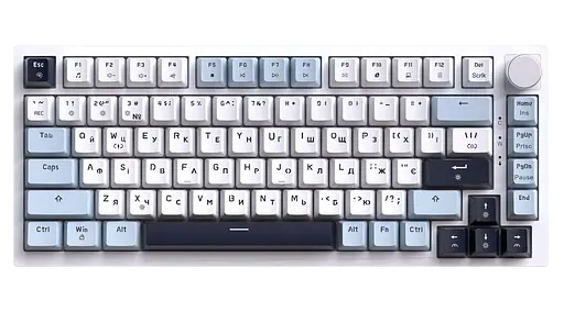 Клавіатура GamePro Genesis Warden MK160BL RGB White