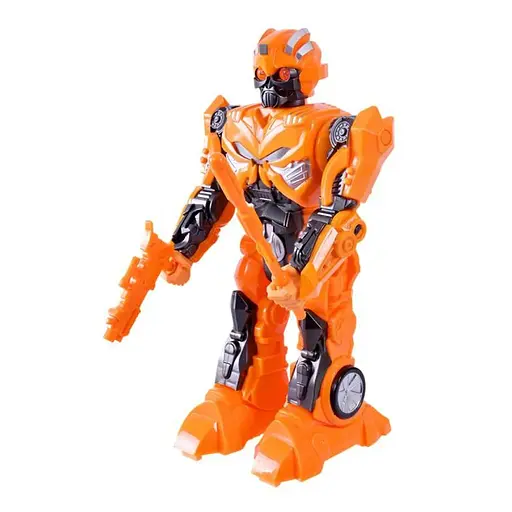 Робот-трансформер, на батарейках, світло, звук, 30x19x11.5 см, EJ684 (В асортименті)