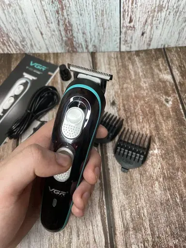 Акумуляторна машинка для стрижки VGR V-055 - фото 3