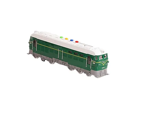 Поезд "Львов-Симферополь" 94308 TK Group, на укр.языке, инерция, звуки, масштаб 1:16, открываются двери, в коробке (6946615876606) Зеленый - фото 1