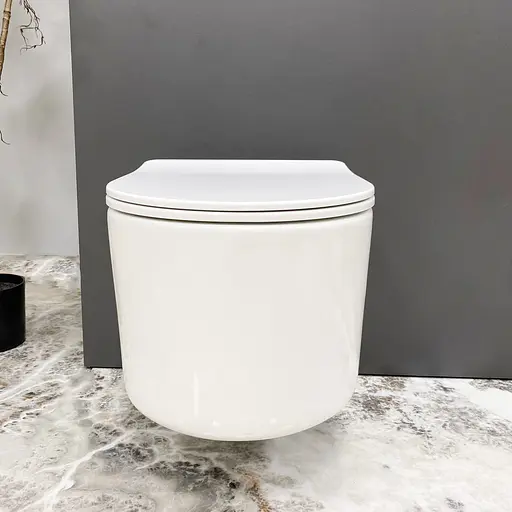 Подвесной унитаз VBI Tino white VBI-020600, Белый - фото 5