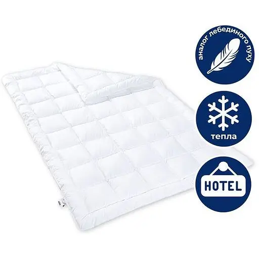 Ковдра Ideia з штучним пухом Premium 175х210см (8-32487) - фото 3