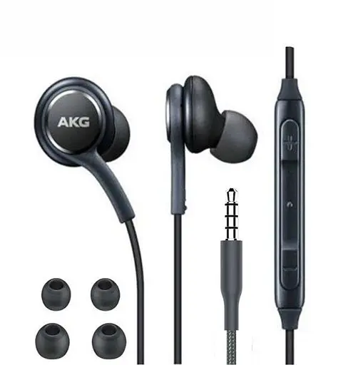 Оригінальні гарнітура навушники з мікрофоном AKG Samsung 3.5 мм Black (GH59-14996A EO-IG955) - фото 2