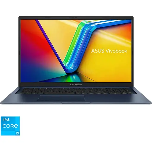 Ноутбук ASUS Vivobook X1704VA i3-1315U 4.5 GHz, 8GB, 512GB, UHD, Без ОС