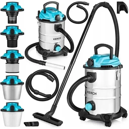 Пылесос Kerch Tytan VC3600 промышленный 3600 Вт - фото 4