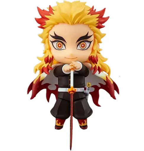 Збірна рухома фігурка GSC Nendoroid 1541 Кьоджуро Ренгоку аніме Клинок, що розсікає демонів