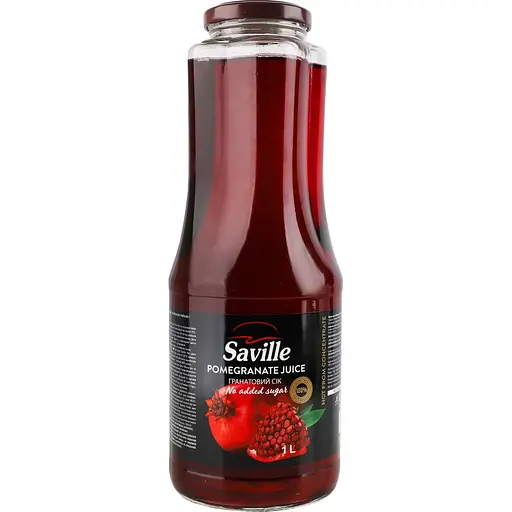 Уценка. Сок Saville гранатовый без сахара 1 л (713101)