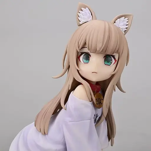 Коллекционная фигурка Кошка девочка Неко тян Cat girl Neko-chan 11 см F CG NC 11 - фото 6